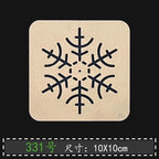 10x10cm DIY Craft, Quilting Ruler & Drawing Tool