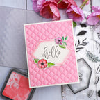 Padded Quilt 3D Embossing Folder Square