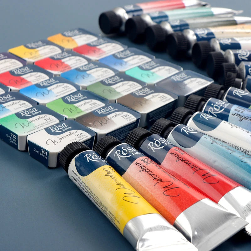 ROSA Artist-grade Solid Watercolor Paint Full Block 2.5ML