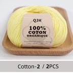 100% Organic Cotton Yarn