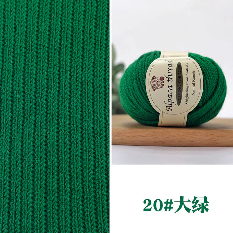 Alpaca Yarn Cashmere Wool Yarn