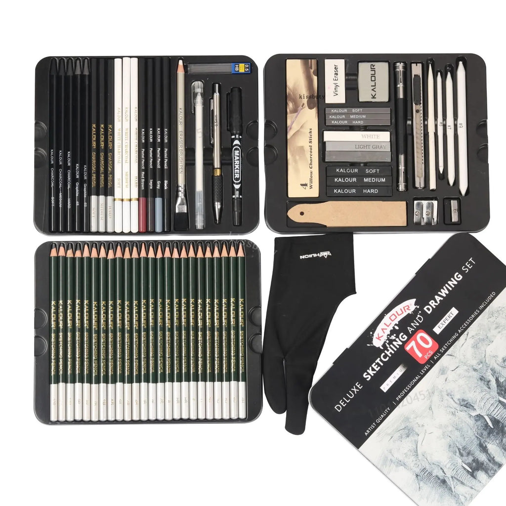 Professional Art Painting Set 70 Pieces of Sketch Pencil