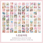 100 sheets/book, materials for seasonal scenery patterns