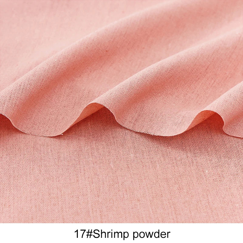 0.5m/1m/2m Faux Cotton Linen Fabric