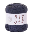 New Multicolour Rafia Yarn DIY Hand-Knitted Raffia Straw Yarn Crocheting Paper Threads Knitting