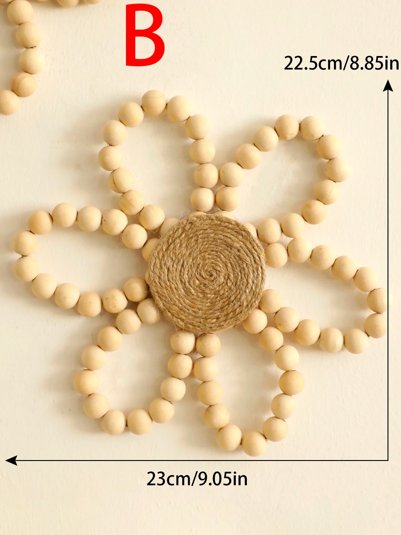 Wooden Beads Flower
