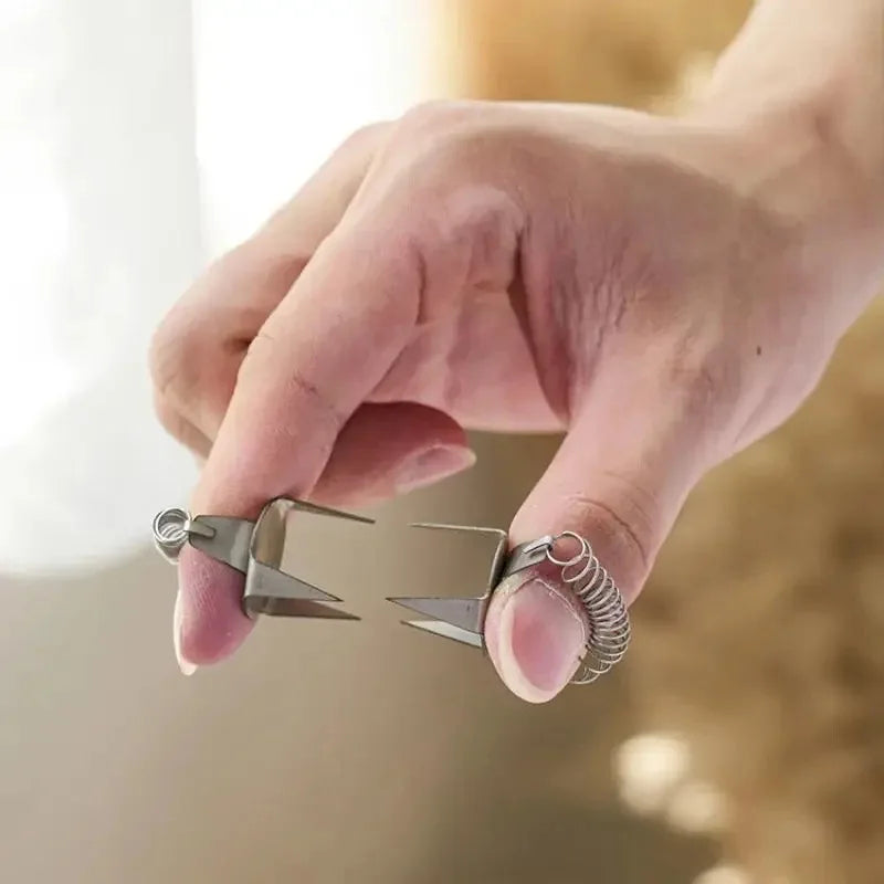 Fingertip Dipping Glaze Clips