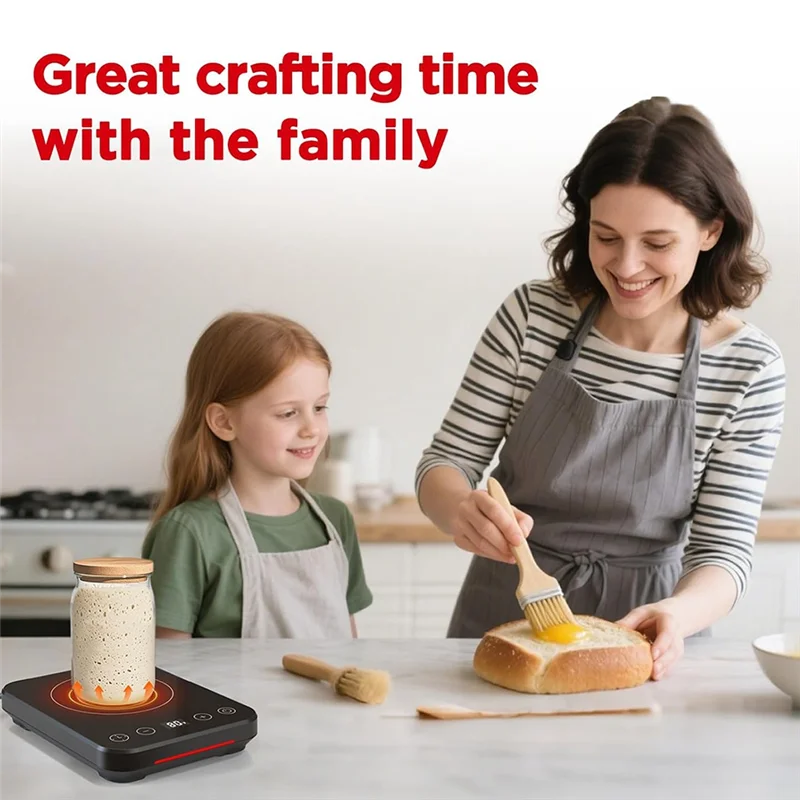 A52Q-Sourdough Starter Warmer Warming Mat With 70-100° F Precise Thermostat