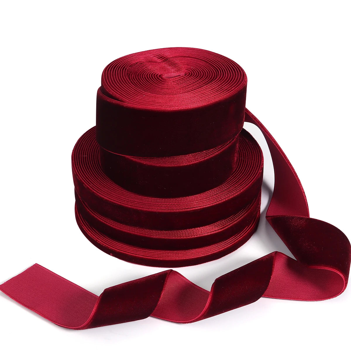 5-10yards/roll Velvet Ribbons