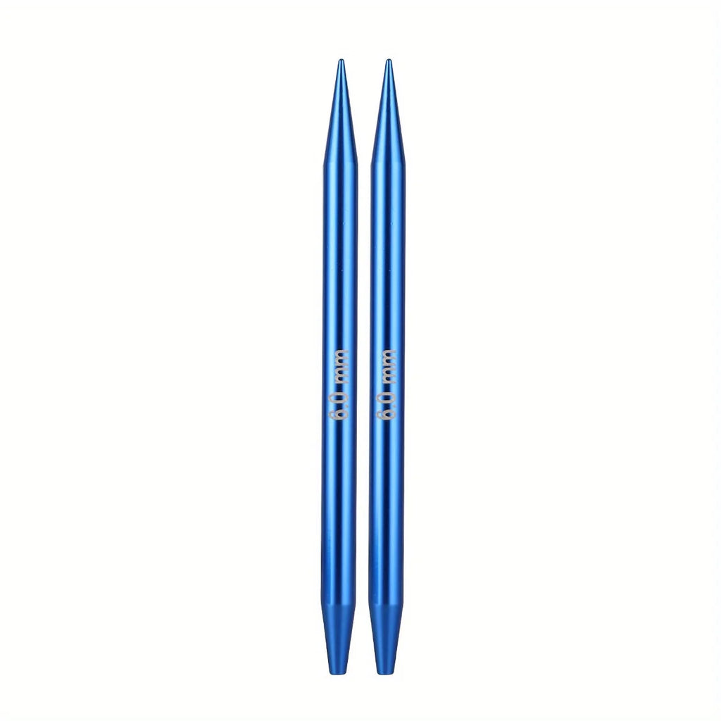 Gemstone Blue Knitting Needle Set Tool