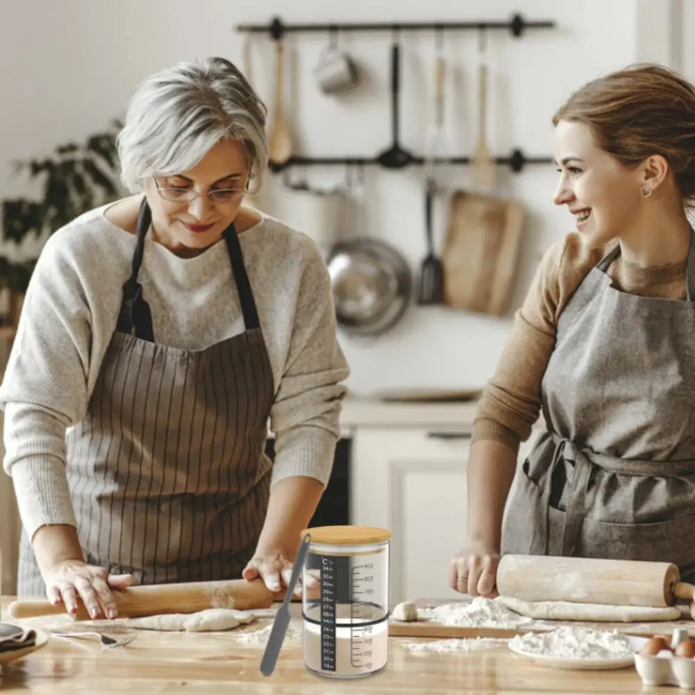 900ml Capacity Sourdough Starter Jar 1000ml Capacity