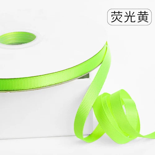 91m/roll 1cm 3/8" Rib Ribbon