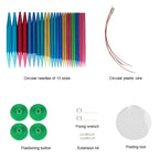 Circular Knitting Needles Set 26 Pcs Interchangeable Crochet Needles