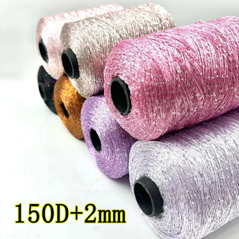 Sequins Beaded Yarn