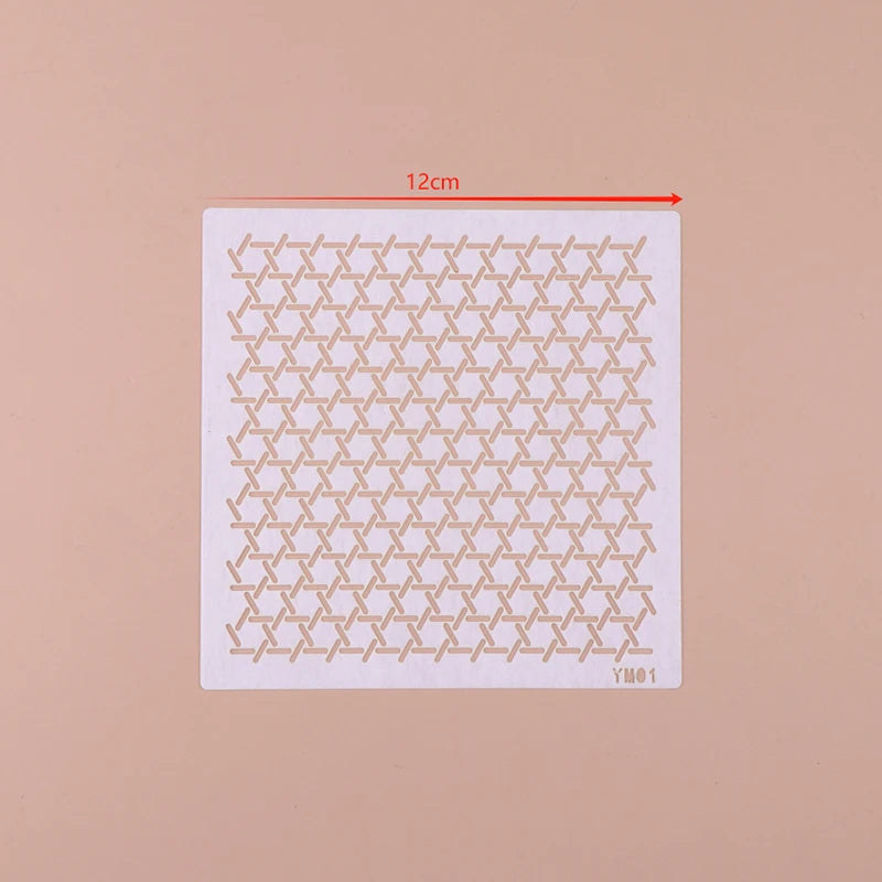 Embroidery Stencils Quilting Templates Set