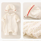 130*50CM Printed Pure Cotton Double-layer Crepe Fabric