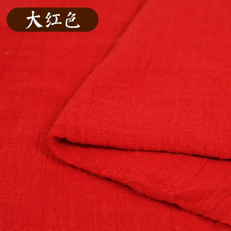 Soft Thin Linen Cotton Fabric