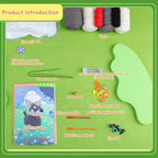 Handmake Yarn Crocheting Materials Kit