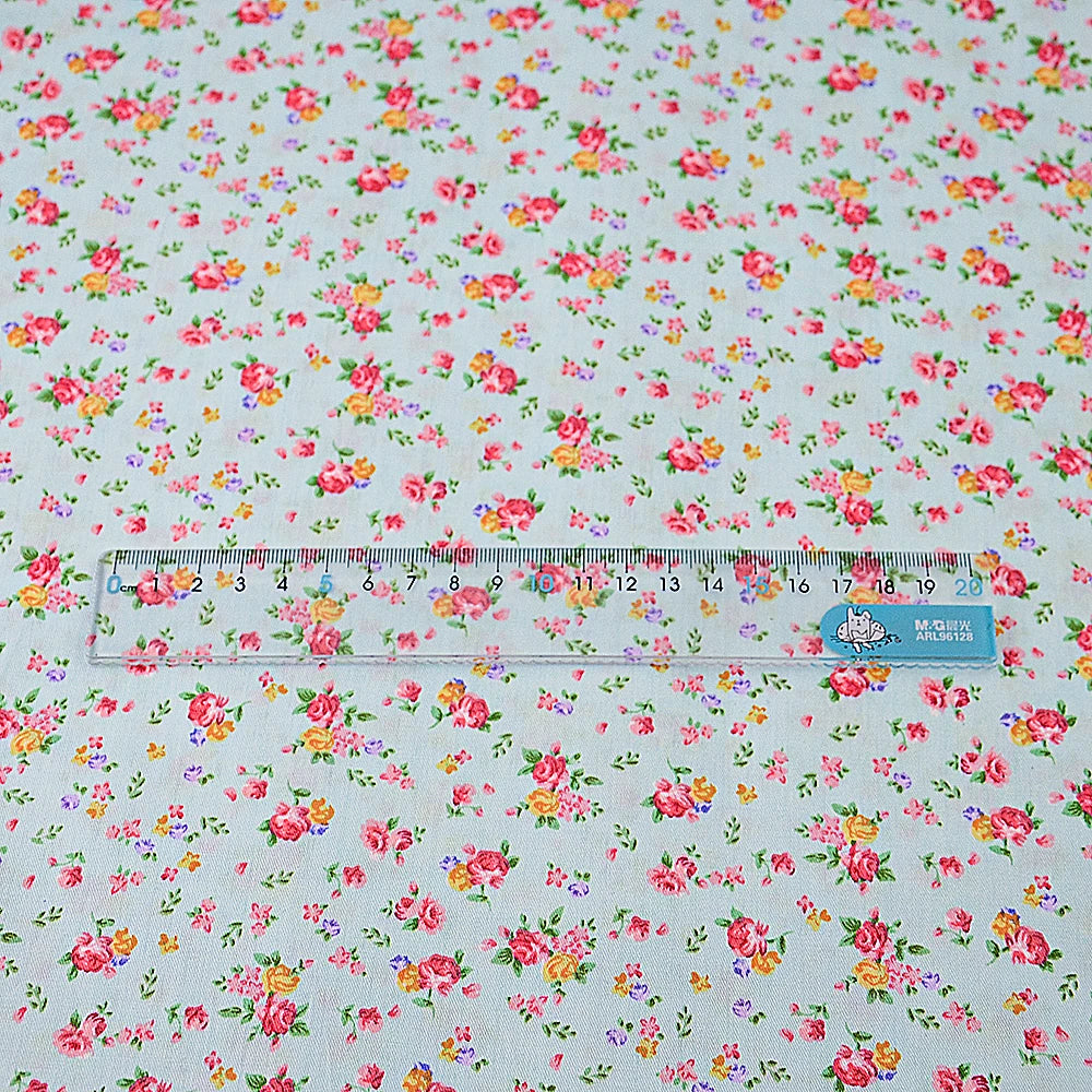Rose Printed Cotton Fabrics by the Meter