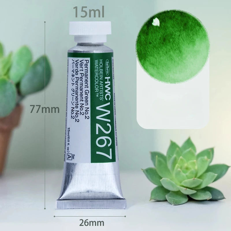 Japan Holbein Artist Transparent Watercolor Paint 15ml/0.5oz