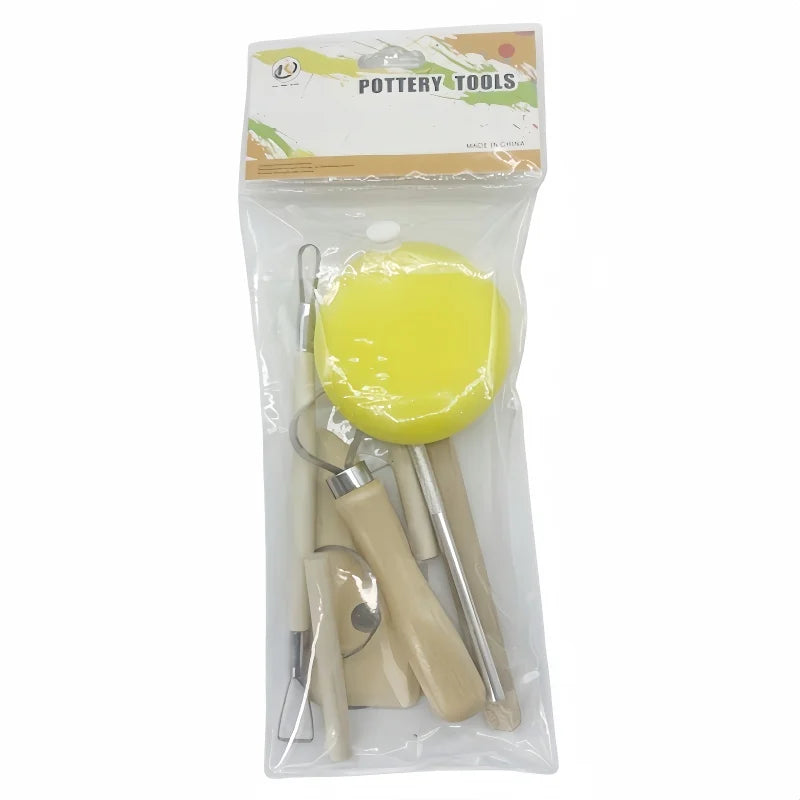 8-piece set of pottery tools