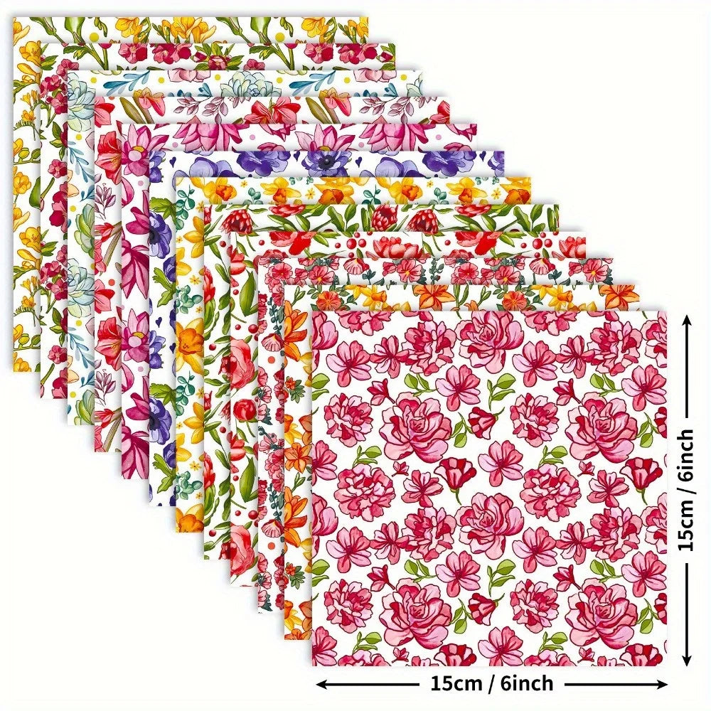 12 Sheet Scrapbooking Paper 15x15cm, 6x6in Scrapbooking Paper