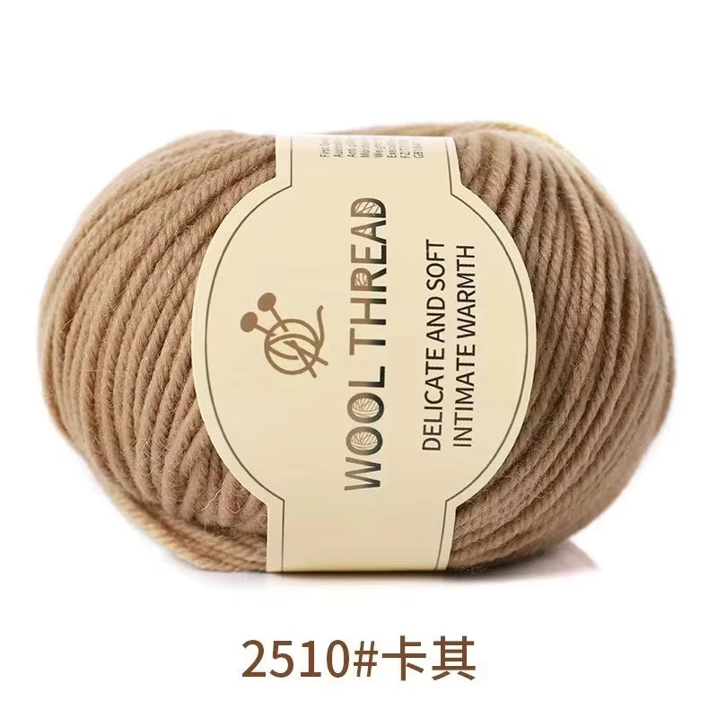 Medium Thick Wool Cashmere Yarn