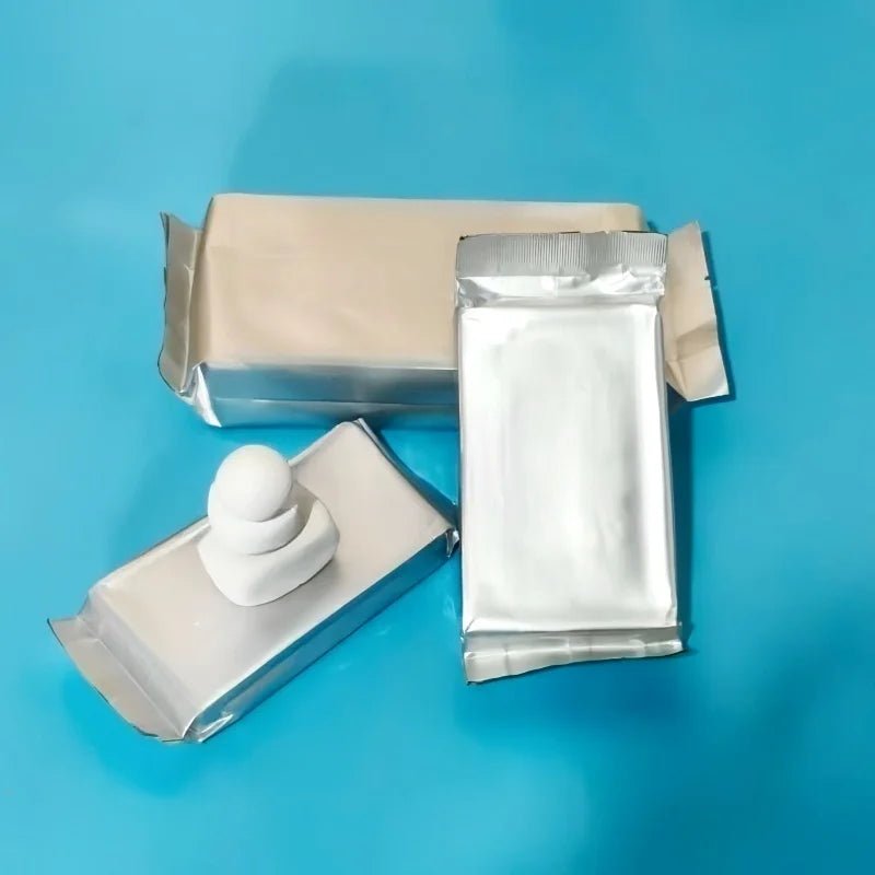 250G/500G/1000G Pottery clay handicraft white clay