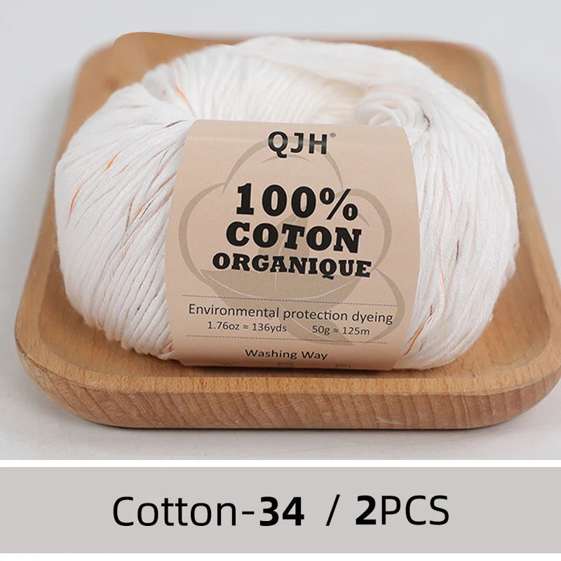 100% Organic Cotton Yarn