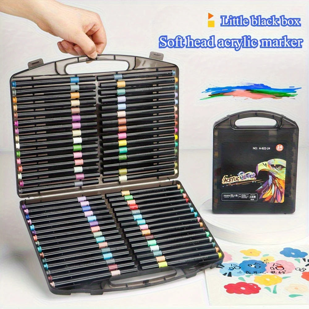 12/24/36/48 Colors Art Acrylic Markers