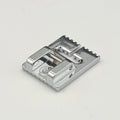 3Pcs/Set Double Needles Size 2/3/4mm And Wrinkled 9 Grooves Sewing Presser Foot