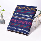 Dyed Ethnic Style Cotton Linen Fabric