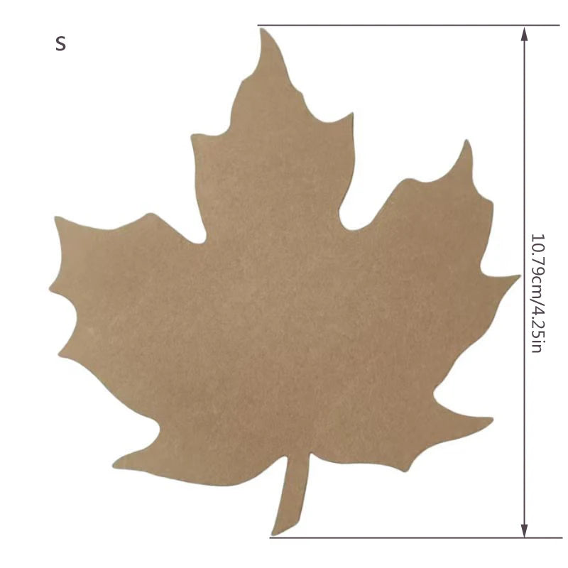 Maple Leaf Pattern Quilting Template