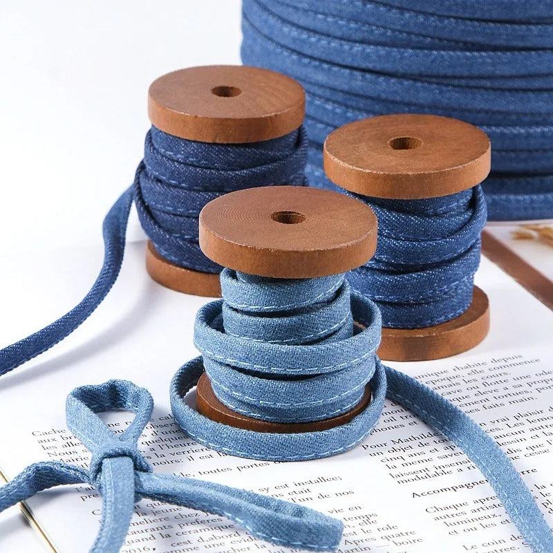 10 Yards Denim Ribbon