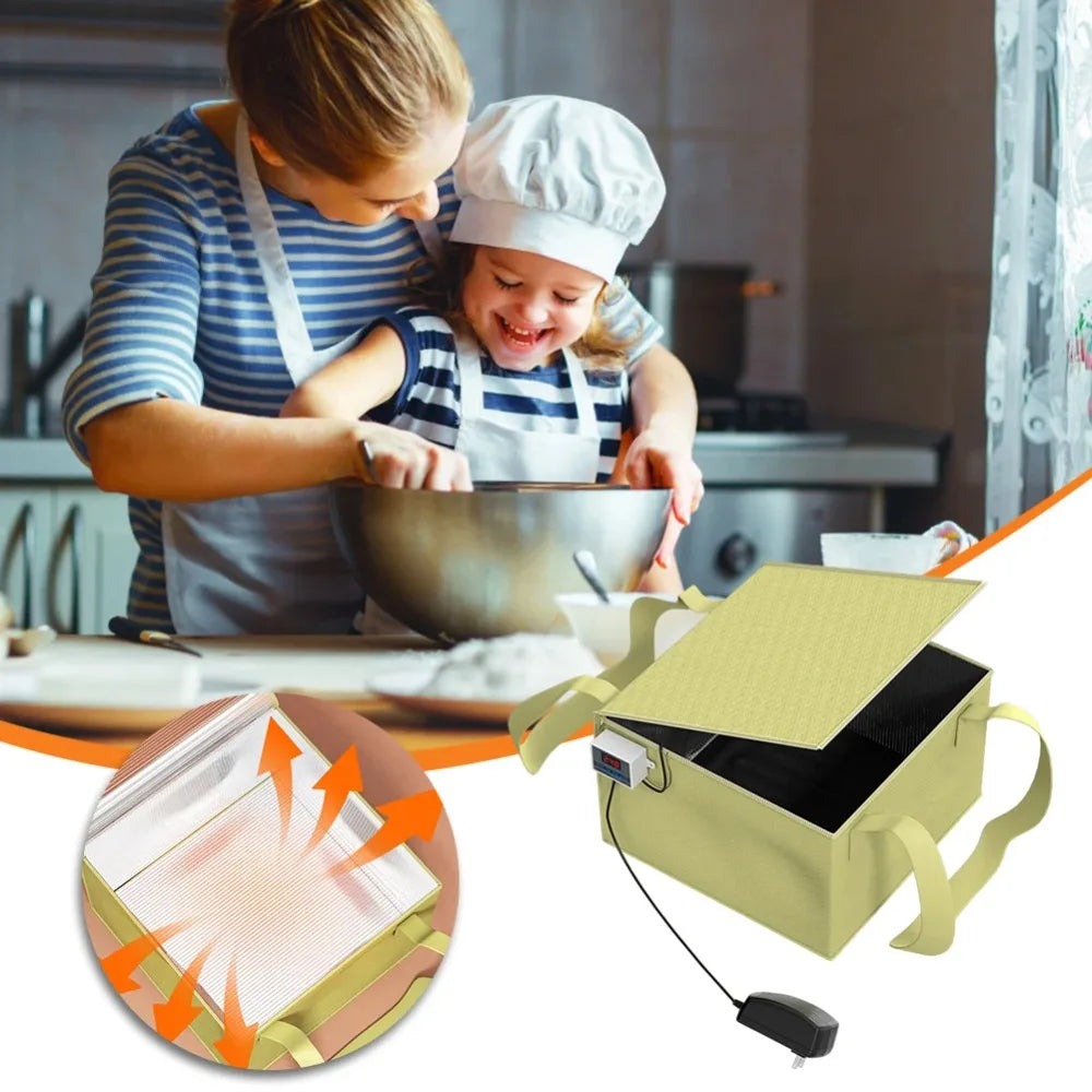 -50-110 Celsius Dough Proofing Box with Heating Pad