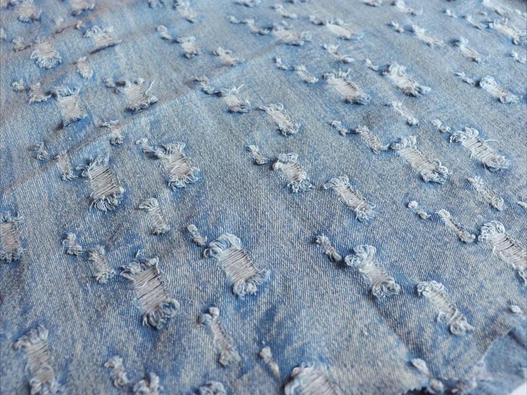 Water Washed Pure Cotton Denim Fabric