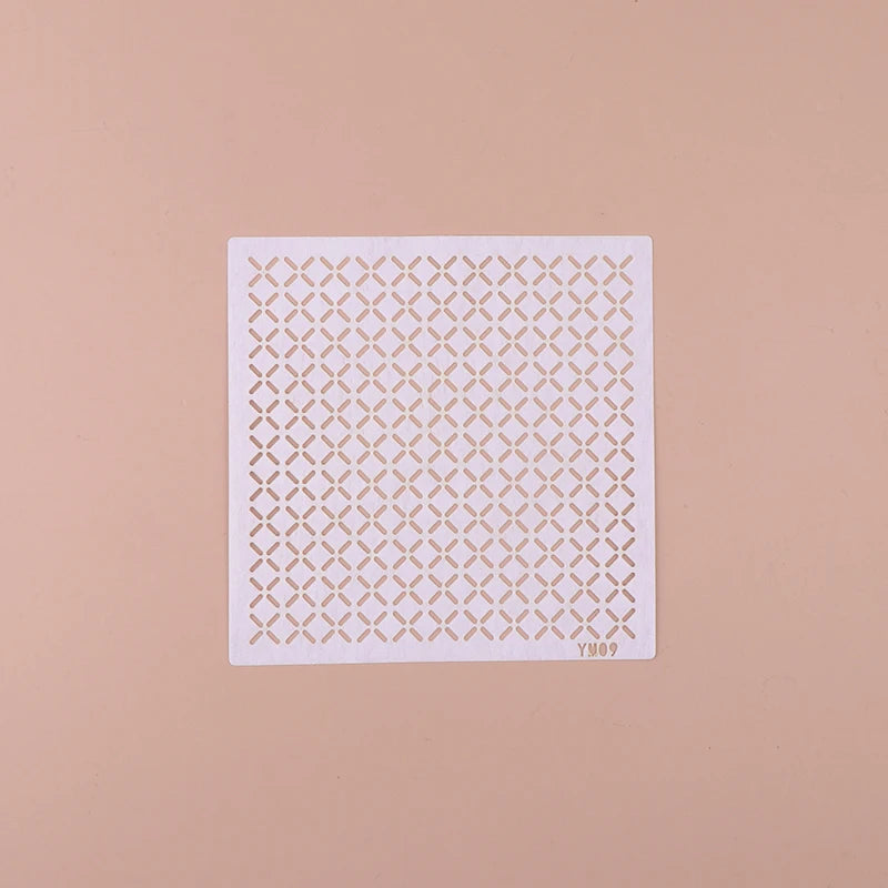 Embroidery Stencils Quilting Templates Set