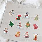 50PCS Christmas Stickers