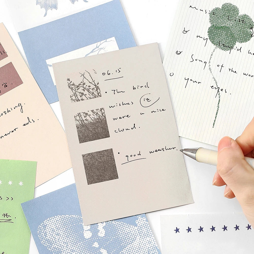 50 Sheets Vintage material paper books