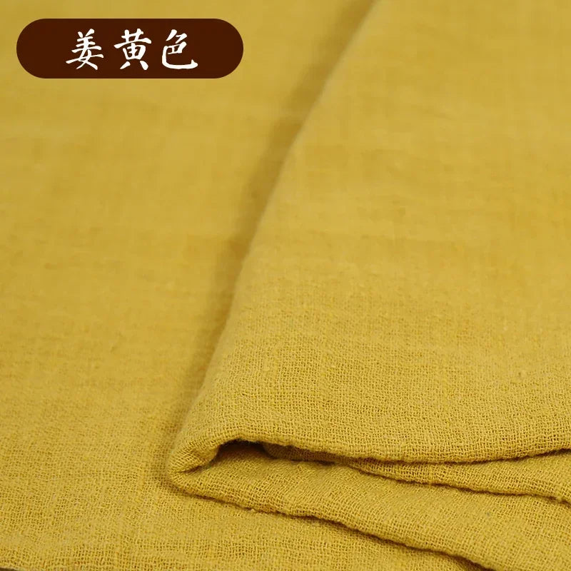 Soft Thin Linen Cotton Fabric