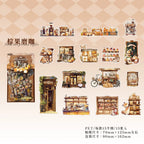 30pcs/1lot kawaii Stationery Sticker Resting leisurely