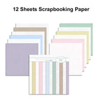 12 Sheet Scrapbook Paper 30x30cm