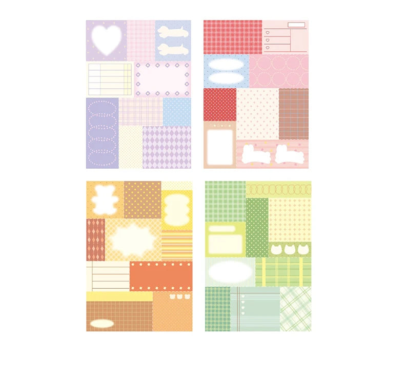 50 sheets Candy Magic Scrapbooking Material Craft Paper