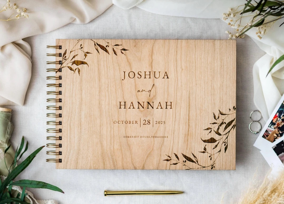 Rustic Wedding Guest Book Alternative