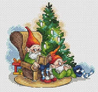 1958 Homefun Cross Stitch Kit Package