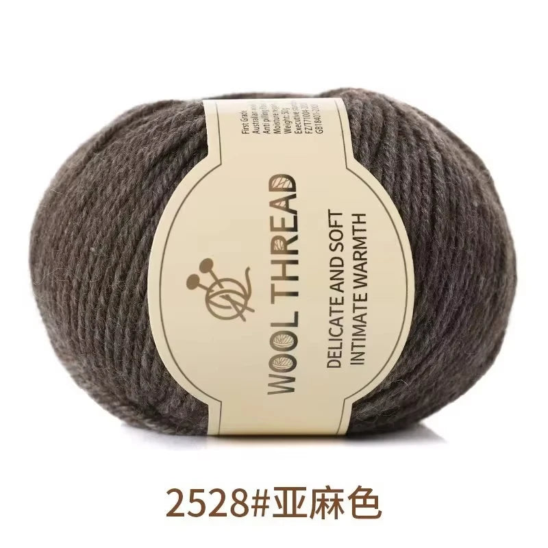 Medium Thick Wool Cashmere Yarn