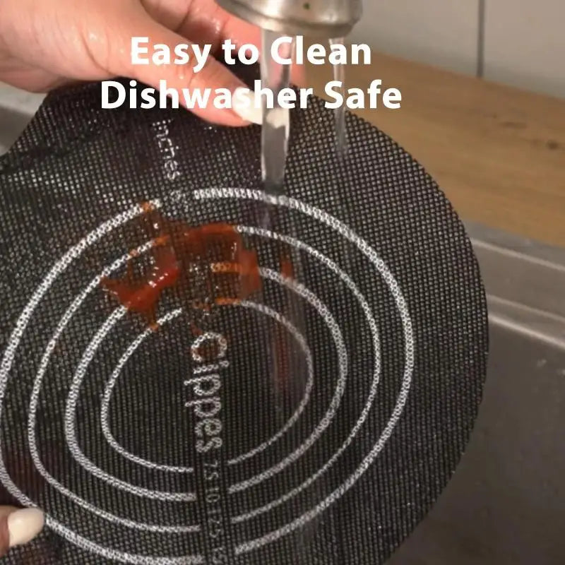 Perforated, Reusable Silicone Bread Sling for Sourdough Baking in Dutch Oven