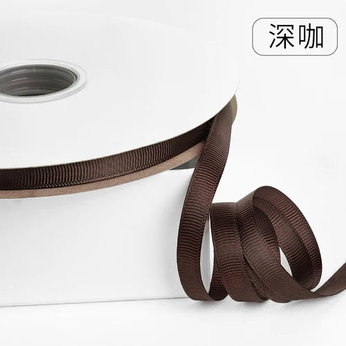 91m/roll 1cm 3/8" Rib Ribbon