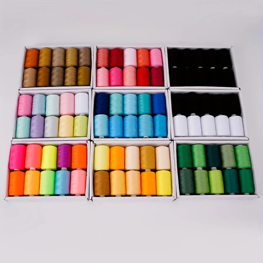 1000 Yards Sewing Machine Thread Sets