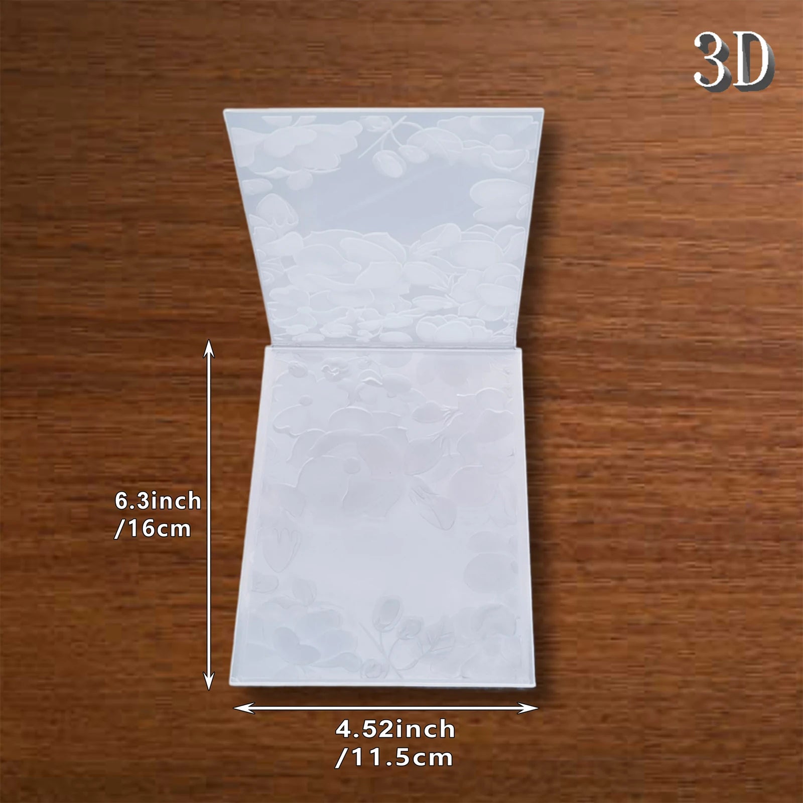 Element Background Design 3D Embossed Folder